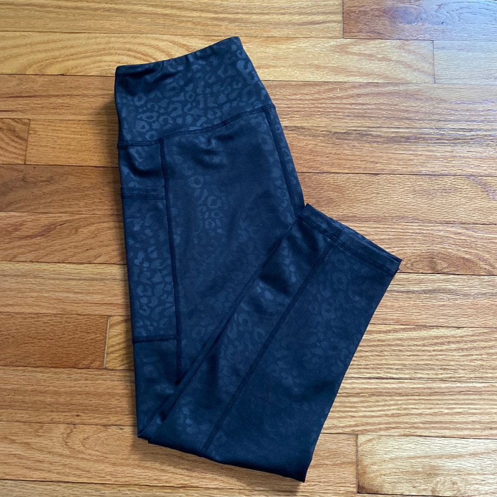 CVG Black Leopard Leggings